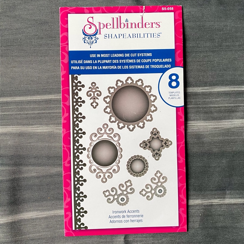 Spellbinders Shapeabilities Ironworks Accents